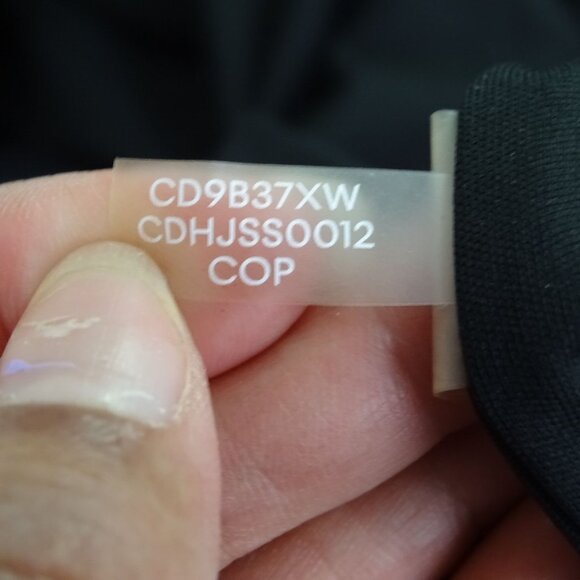 Calvin Klein Black Gold Sequins V-Neck Party Dress Women Size 14 Long Sleeve - Picture 11 of 16